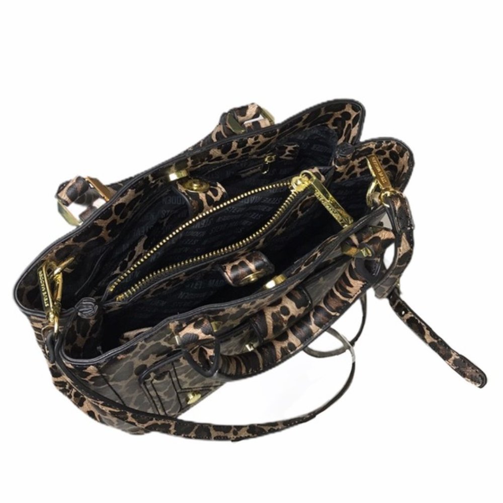 Steve Madden Leopard Women's Mini Btracy Mini Tote - Picture 5 of 13